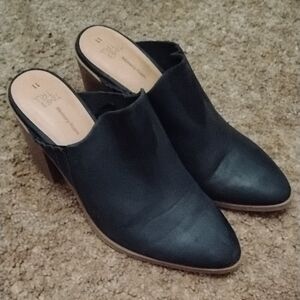 Black Mule Heels